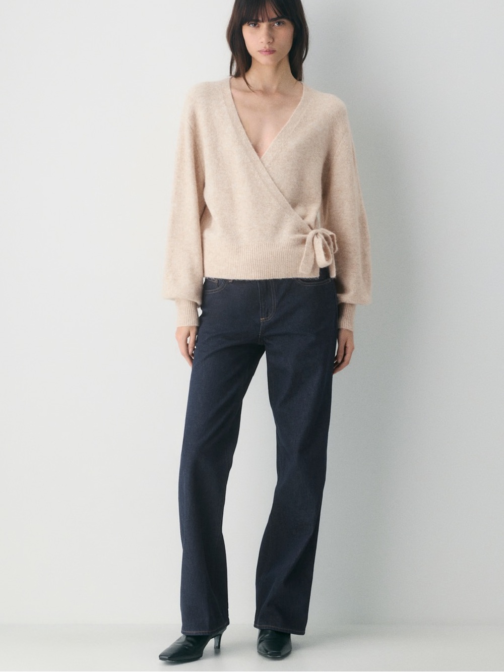 ARITZIA • WILFRED • SoftSpoke™ Cassidy Wrap Sweater • SOLD OUT COLOR